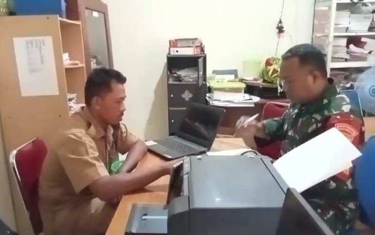 Pengumpulan data bersama perangkat desa
