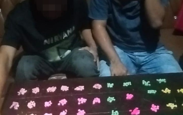 Barang Bukti Ekstasi Beseta Pengedar Diamankan Saat Operasi Tim Intel Korem 022/Pantai Timur