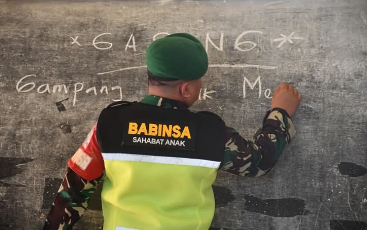 Babinsa Sahabat Anak Kodim 0213/Nias