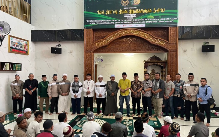 Rutan Kelas I Medan Gelar Isra Mi'raj 1446 H