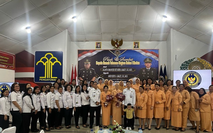 Rutan Kelas I Medan Gelar Sertijab Sekaligus Pisah Sambut Kepala Rumah Tahanan Negara