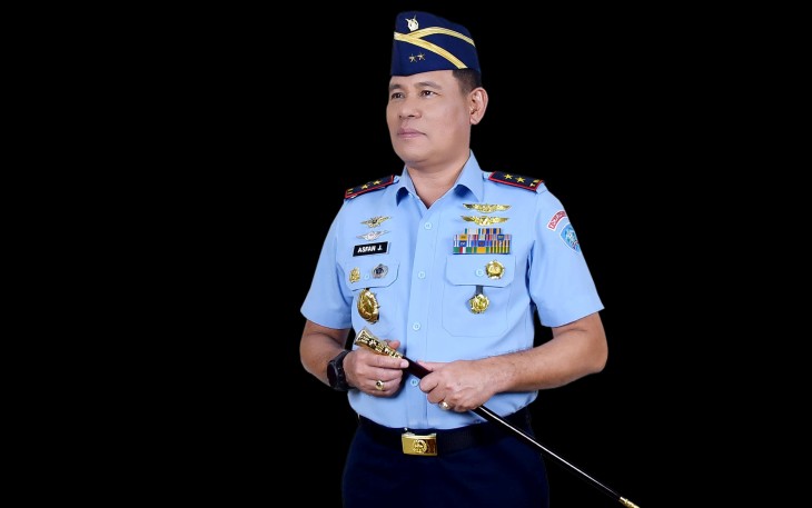 Dankoharmatau Marsda TNI Asfan Jauhari, S.A.P., M.Si