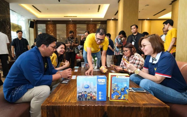 Wamenekraf Irene Umar usai meresmikan Board Game Corner di Jakarta 