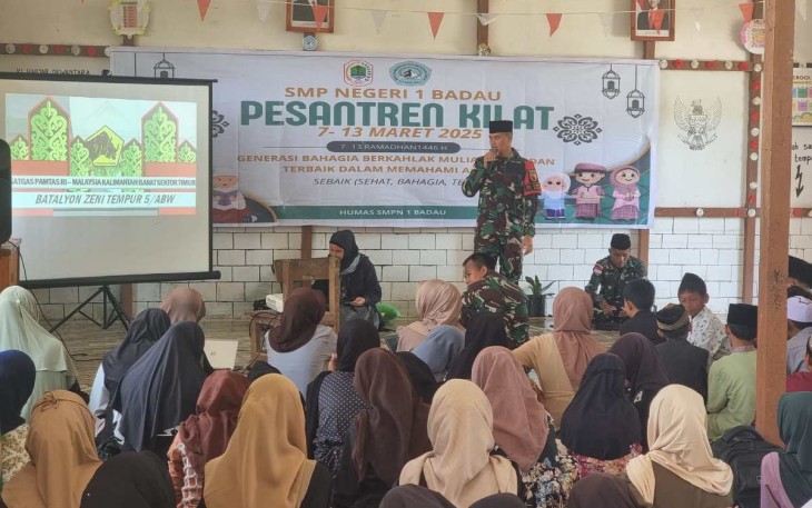 Pesantren Kilat Satgas Yonzipur 5/ABW
