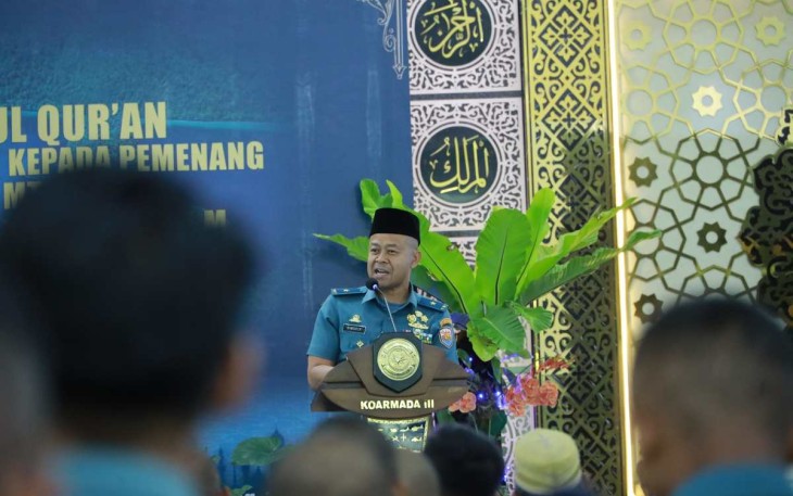 Kas Koarmada III Laksamana Pertama TNI Singgih Sugiarto