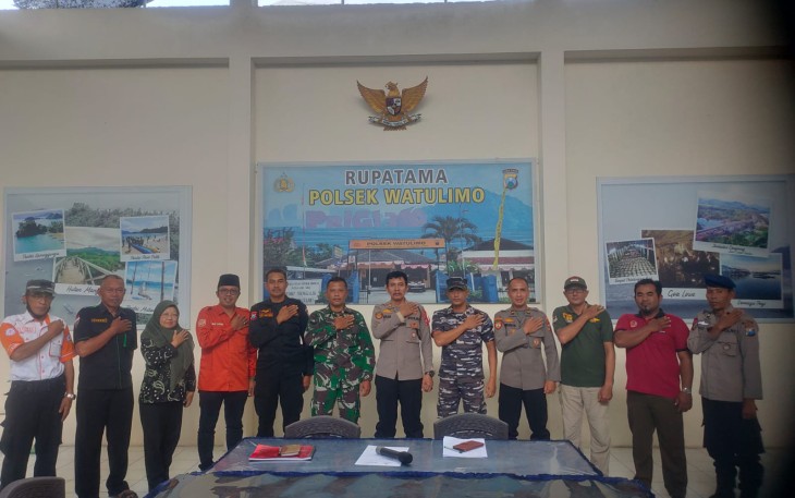 Sinergi TNI-POLRI di wilayah Kabupaten Trenggalek 