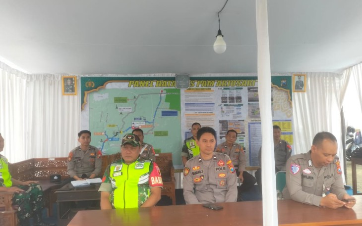 Pos PAM Mudik lebaran di wilayah Kabupaten Pacitan 