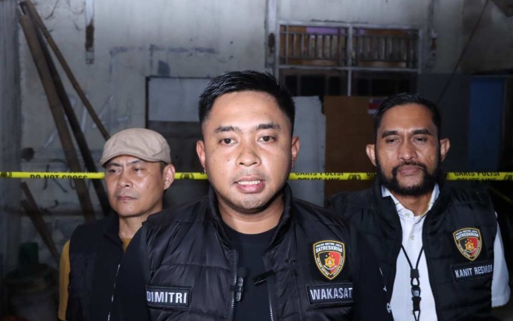 Wakasat Reskrim Polres Jakbar AKP Dimitri Mahendra 