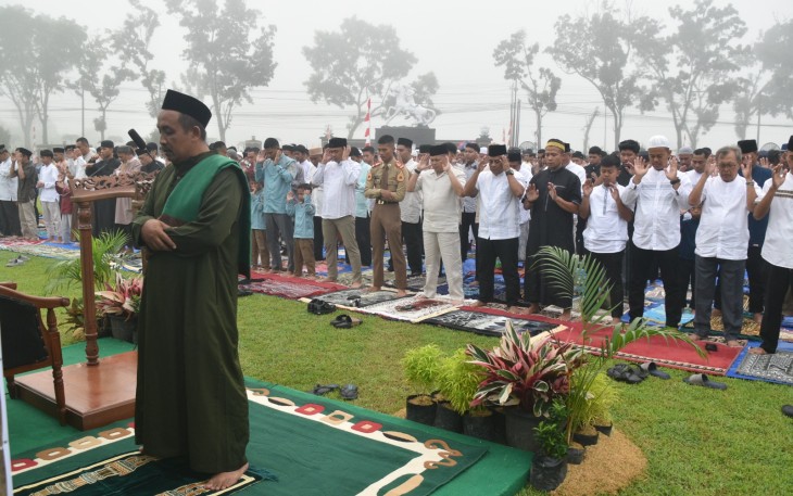 Korem 071/WK Bersinergi dengan FKUB dalam Salat Idul Fitri 1446 H