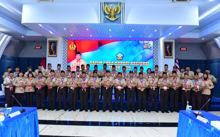 Kasal Buka Rapat Pimpinan Saka Bahari Nasional Tahun 2025 di Jakarta Pusat 