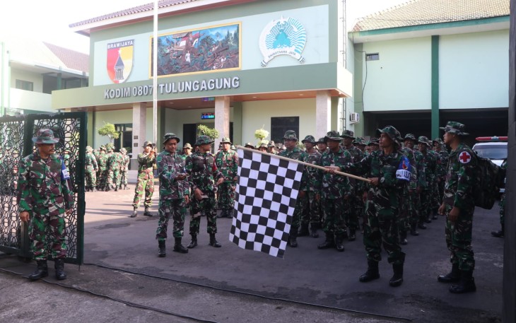 Kodim 0807 Tulungagung Gelar Hanmars