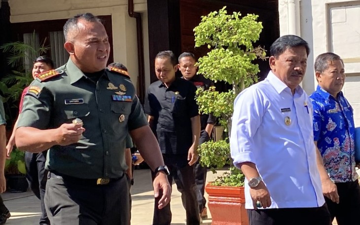Danrem 081/DSJ Optimis Terhadap TMMD ke-124 di Nganjuk