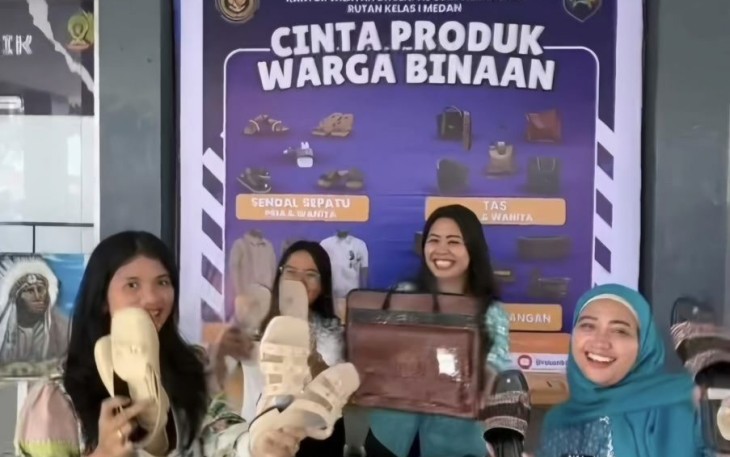 Rutan Kelas I Medan Gelar Kegiatan Cinta Produk WBP Dalam Rangka HBP ke-61