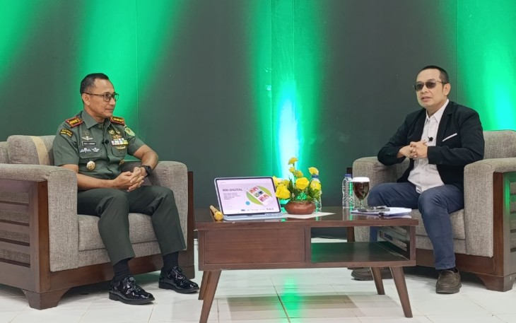 Korem 063/Sunan Gunung Jati Kunjungi RRI Cirebon