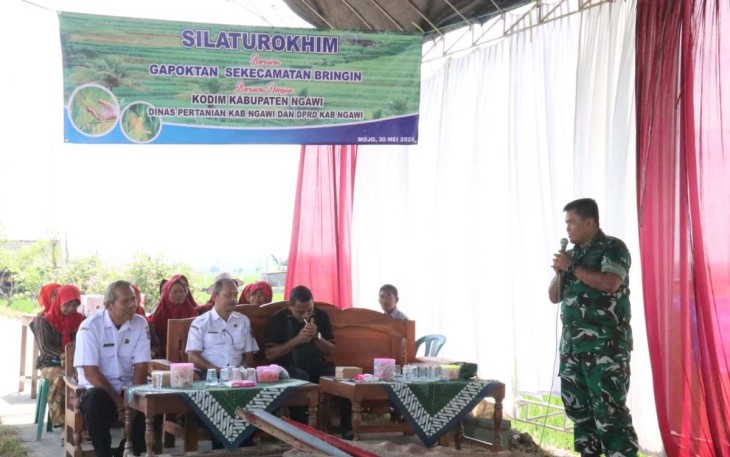 Dandim 0805/Ngawi Letkol Arh Setu Wibowo 
