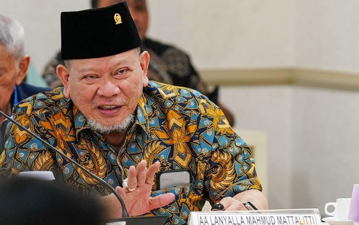 Anggota Dewan Perwakilan Daerah RI, AA LaNyalla Mahmud Mattalitti
