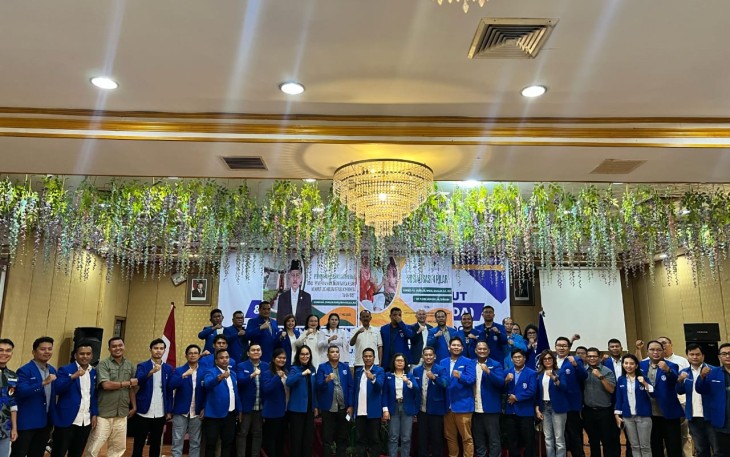DPD GAMKI Sumut Poto Bersama Kakanwil HAM Beserta Jajaran Usai Gelar Study Meeting