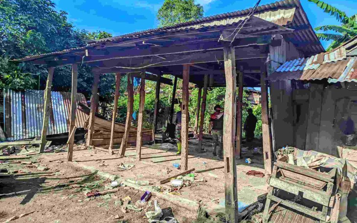 Sasaran fisik bedah RLTH satgas TMMD Kodim Bantaeng 