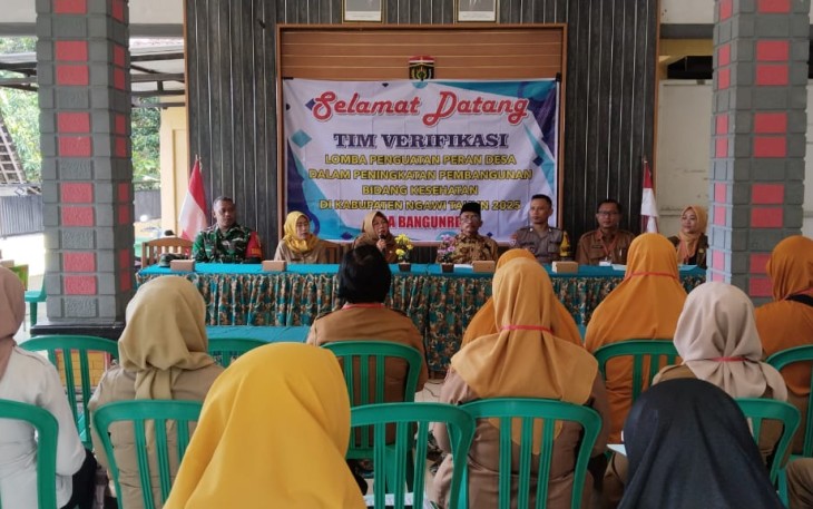 Tim verifikasi lomba wilayah desa binaan 