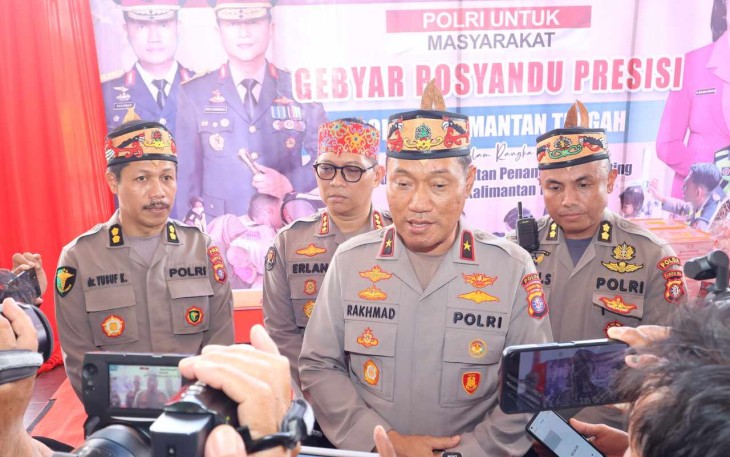 Wakapolda Kalteng Brigjen Pol Dr Rakhmad Setyadi