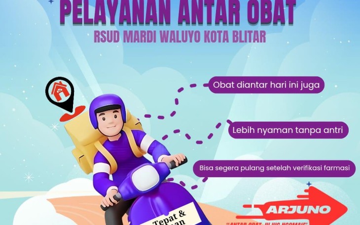 Arjuno Jadi Andalan RSUD Mardi Waluyo Kota Blitar Berikan Pelayanan kepada Pasien Berobat (Foto : RSUD Mardi Waluyo Kota Blitar)