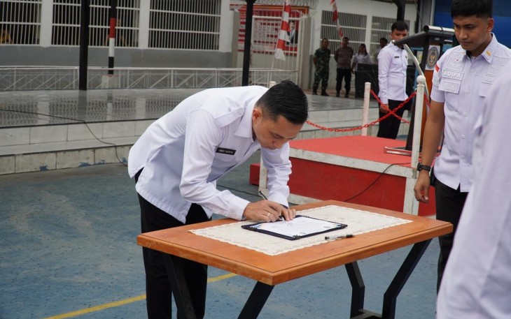 Deklarasi Komitmen Bersama di Gelar Rutan Kelas I Medan