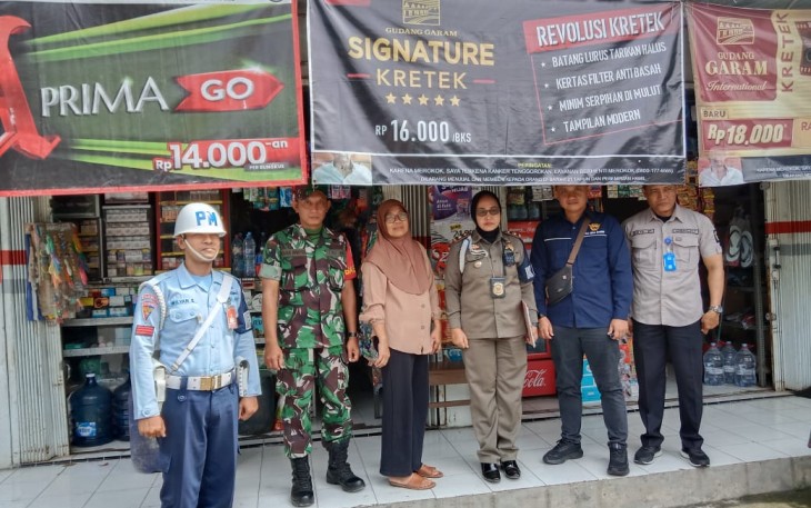 Anggota Koramil 0803/12 Dolopo Bersama Instansi Terkait Gelar Operasi Pemberantasan BKC HT