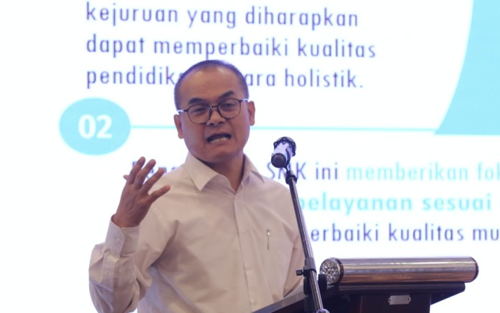Dirjen Pendidikan Vokasi, Pendidikan Khusus dan Pendidikan Layanan Khusus, Tatang Muttaqin 