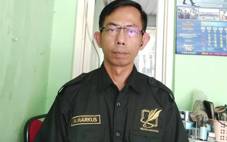 Ketua DPD PJS Jatim Mikhael Markus