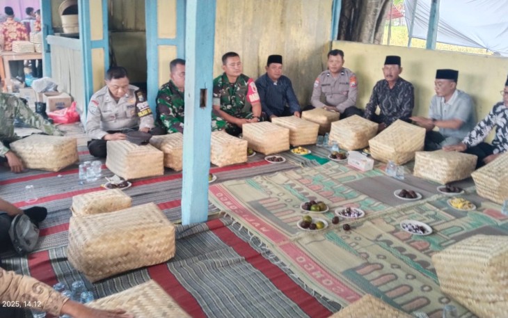 Babinsa Karangjati Hadiri Nyadran di Wilayahnya