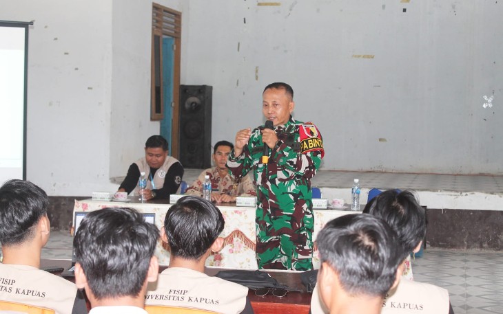 Pembekalan wawasan kebangsaan mahasiswa universitas Kapuas