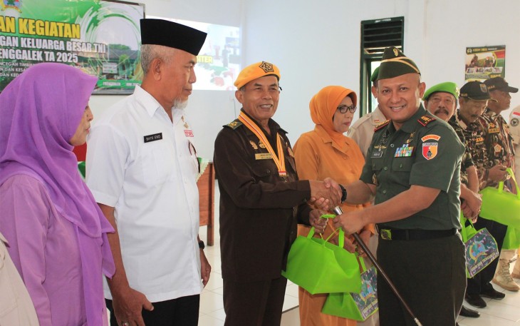 Kodim 0806/Trenggalek Pererat Sinergi Kebangsaan Bersama Keluarga Besar TNI
