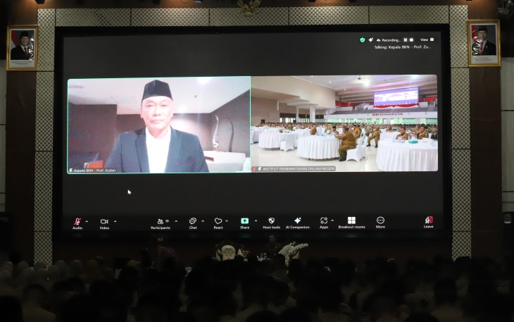 Kepala Badan Kepegawaian Negara (BKN) Zudan Arif Fakrulloh 