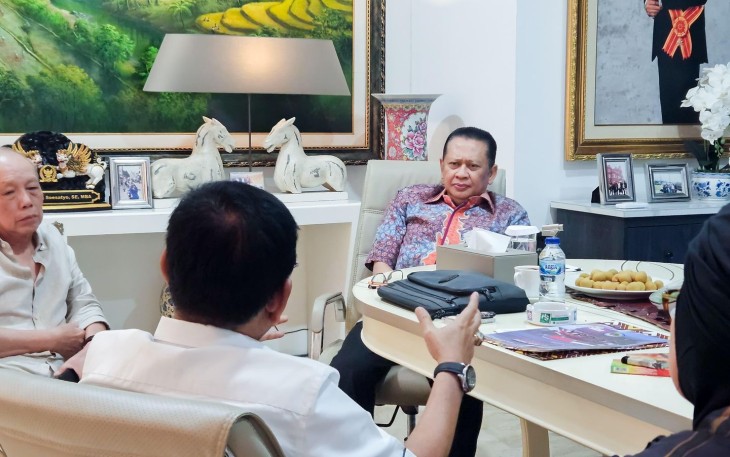 Anggota DPR RI sekaligus Ketua Umum Ikatan Motor Indonesia (IMI) Bambang Soesatyo 