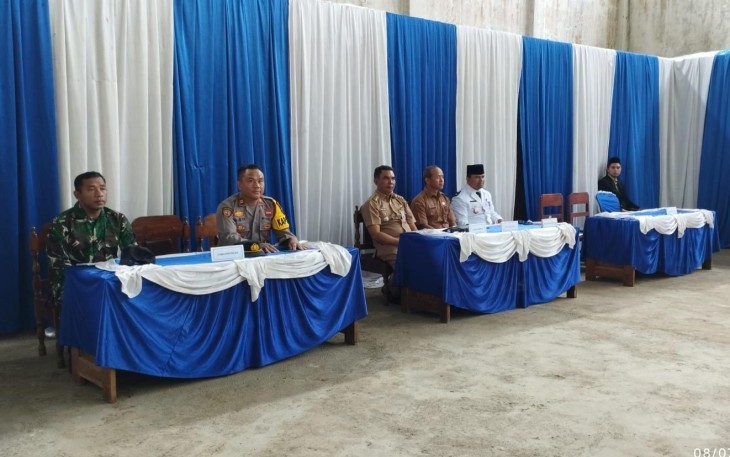 Babinsa Hadiri Pengambilan Sumpah Kasun
