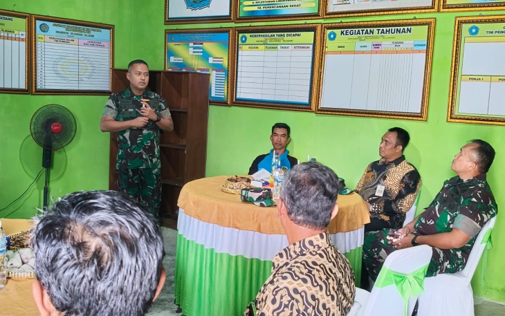Dandim 0803/Madiun Dampingi Danrem 081/Dsj Tinjau Lokasi TMMD Ke-125 di Desa Ngranget