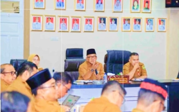 Wali Kota Tanjungpinang Rakor Bersama OPD Pertegas Lakukan Komunikasi Antar OPD Hingga Kelurahan