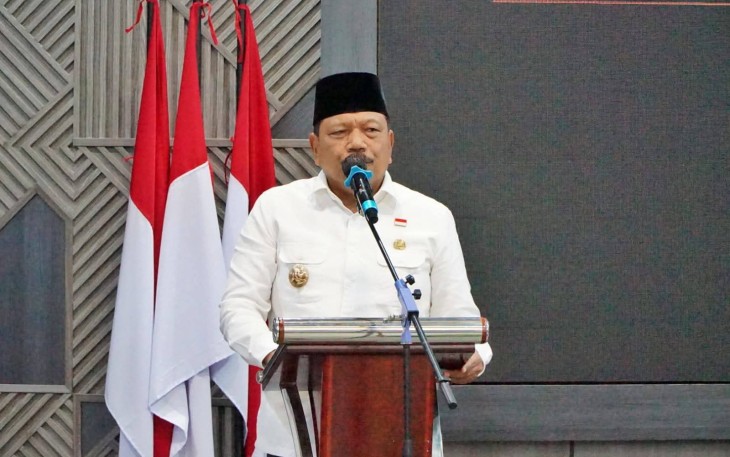 Wakil Gubernur Mian menghadiri kegiatan rembuk stunting yang digelar di Hotel Madelin, Kota Bengkulu, pada Senin (21/7