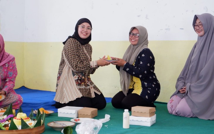 Gelar Acara syukuran Doa Bersama Revitalisasi TK Kartika IV-18 Pacitan