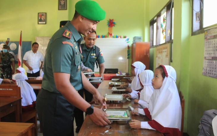 Peresmian Dapur SPPG Oleh Dandim 0806/Trenggalek, Letkol Inf Isnanto Roy Saputro, S.Sos., M.Si.