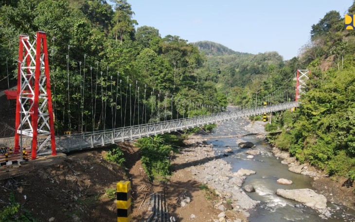 Kementerian PU Siapkan 63 Jembatan Gantung Tahun 2026 dan Tuntaskan 50 Jembatan Tahun 2025