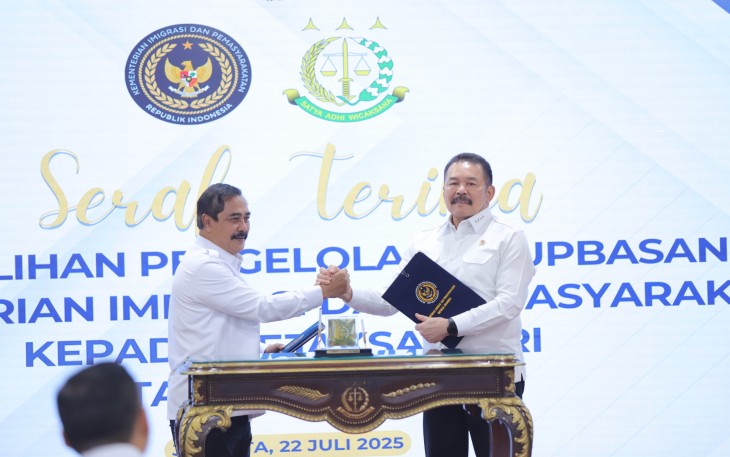 Pengalihan Pengelolaan Rupbasan Tahap II dari Kementerian Imigrasi dan Pemasyarakatan Kepada Kejaksaan RI