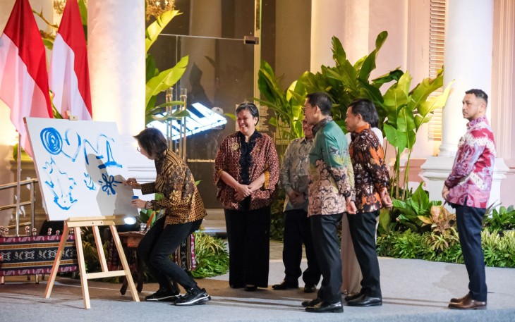 Kementerian Ekonomi Kreatif (Kementerian Ekraf) mendukung pameran Nyala: 200 Tahun Perang Diponegoro yang diselenggarakan Kementerian Kebudayaan di Galeri Nasional Indonesia