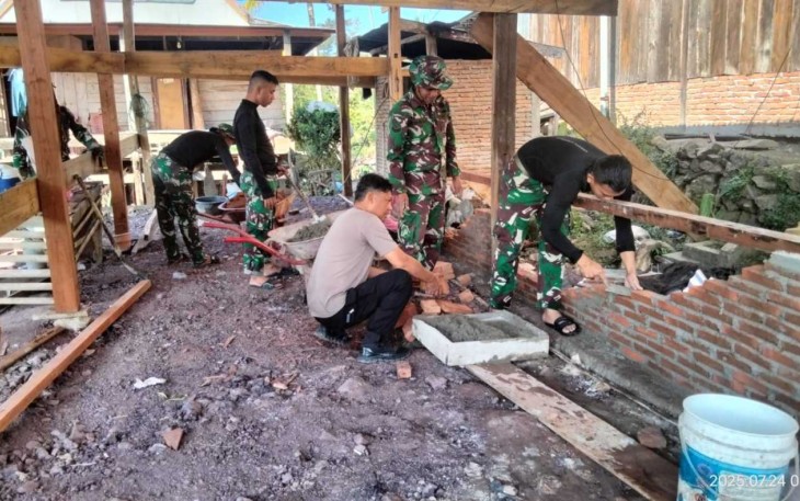 Sasaran fisik TMMD Kodim Enrekang