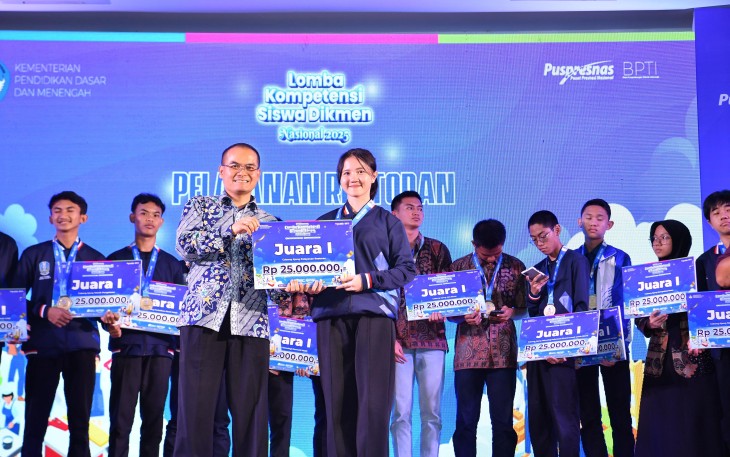 LKS Tingkat Nasional Jenjang Dikmen 2025 Lahirkan Talenta Hebat Murid Indonesia