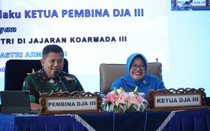 Pangkoarmada III dan Ketua DJA III Gelar Tatap Muka Bersama Anggota Jalasenastri: Wujud Apresiasi dan Penguatan Peran Strategis Istri Prajurit