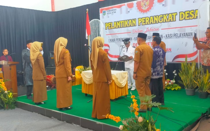 Harapan TNI Dalam Pelantikan Perangkat Desa Di Wilayah Pacitan