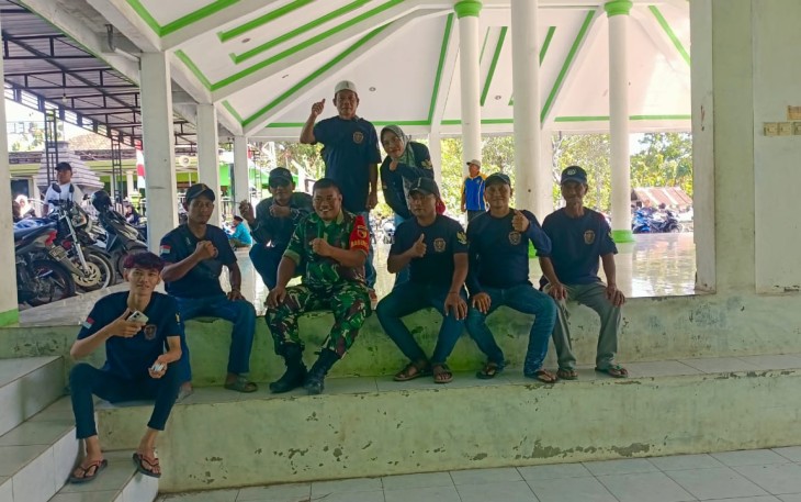 Babinsa Posramil Gerih Aktif Komsos Dengan Tokoh Masyarakat
