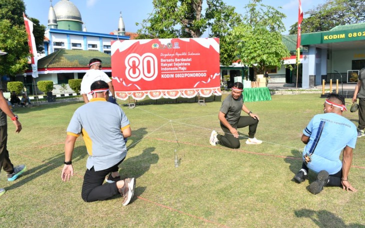 Kodim Ponorogo Bersama Instansi Terkait Gelar Lomba Bersama