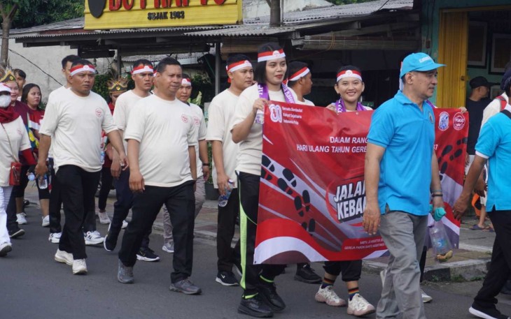 Jalan Sehat Kebangsaan Pukat Nusantara & Paroki Santo Agustinus, Sabtu (23/8)